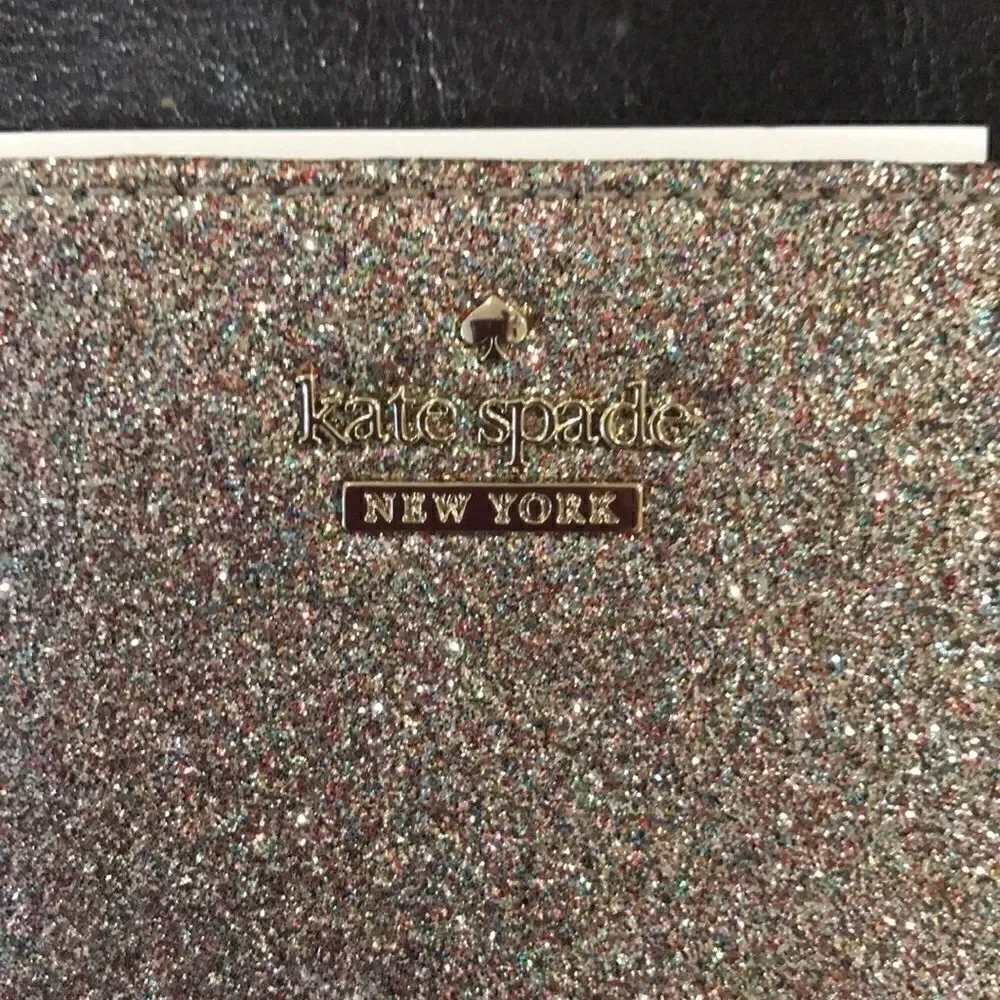 Kate Spade glittery cardholder​​​​​​​​​​​​​​​